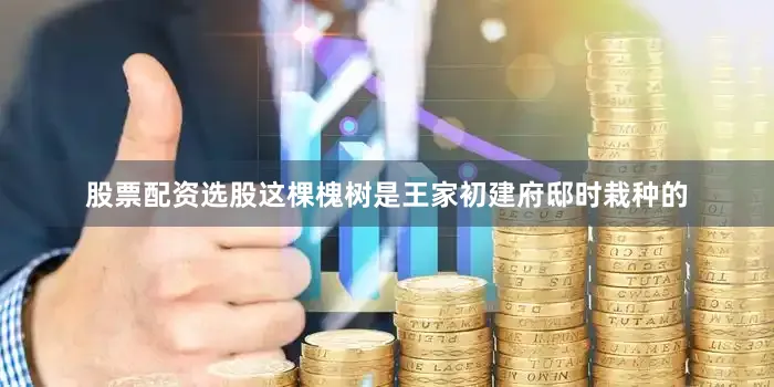 股票配资选股这棵槐树是王家初建府邸时栽种的